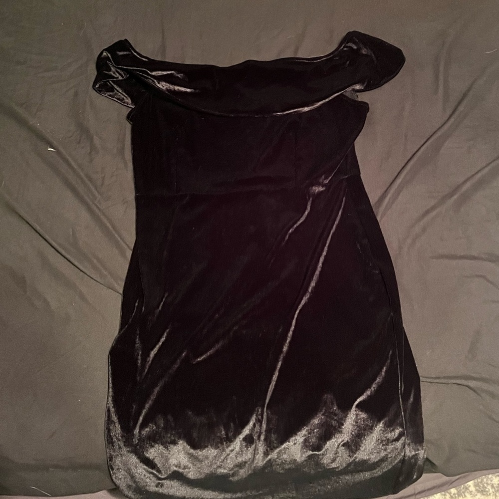 Velvet Wiggle Dress